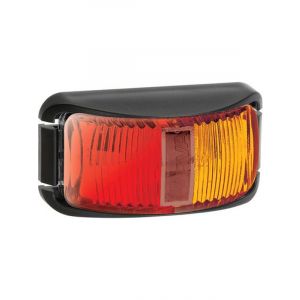 Narva 9–33 Volt Model 16 L.E.D Side Marker Lamp (Red/Amber) 2.5M Cable