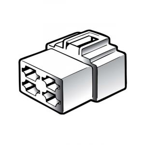 Narva 4 Way Female Quick Connector Housing Pack of 10