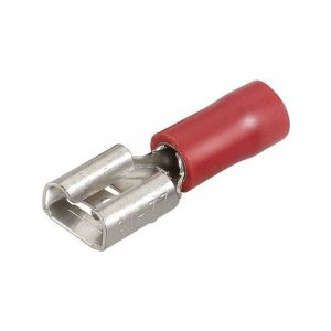 Narva 6.3 x 0.8mm Female Blade Terminal Red Pack of 18