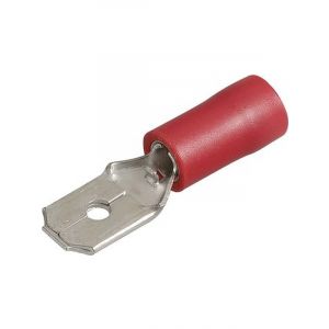 Narva 6.3mm Flared Vinyl Male Blade Terminal Pack of 14