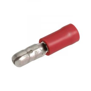 Narva 4.0mm Male Bullet Terminal Red Pack of 14