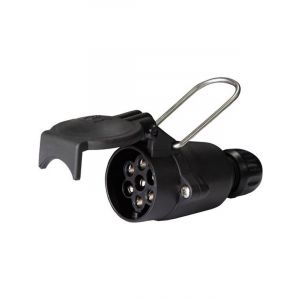 Narva 7 Pin Large Round Plastic Trailer Coupling Socket