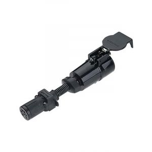 Narva 7 Pin Small Round Socket To 7 Pin Large Round Plug On Trailer