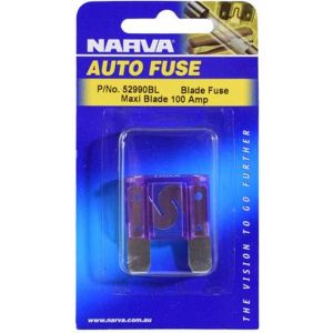 Narva 100 Amp Purple Maxi Blade Fuse Pack of 1