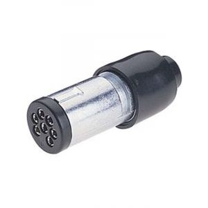Narva 7 Pin Small Round Metal Trailer Plug