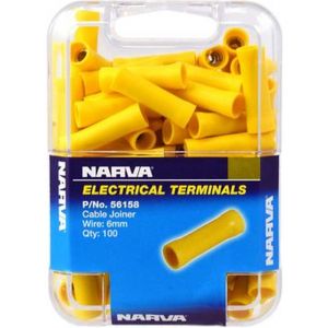 Narva 56mm Flared Vinyl Cable Joiner Pack of 100