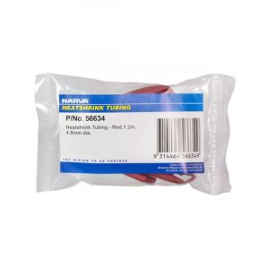 Narva HeatShrink Tubing 4.8 mm Red 1.2 Metres
