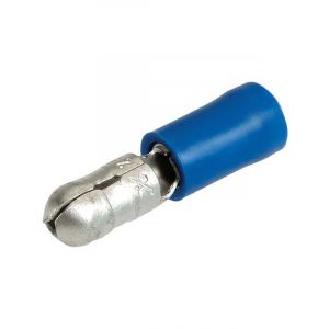 Narva 5.0mm Male Bullet Terminal Blue Pack of 14