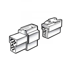 Narva 2 Way Male Quick Connector Housing With Terminals 20 Amp Pack of 2