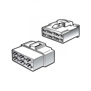 Narva 8 Way Male Quick Connector Housing Pack of 2
