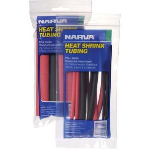 Narva Heat shrink Tubing Assortment 3.2mm - 6.4mm Dia. 150mm