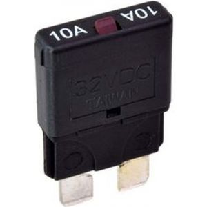Narva 10 Amp Red Manual Resetting Circuit Breaker Pack of 5