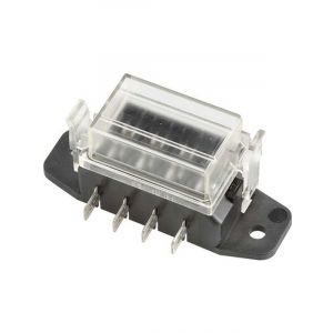 Narva 4-Way Standard ATS Blade Fuse Box 20 Amp 12 Volt Pack of 1