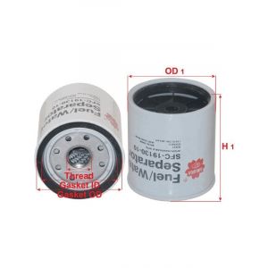 Sakura Spin-On Fuel Water Separator