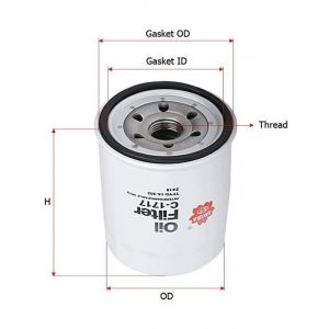 Sakura Spin-On Oil Filter