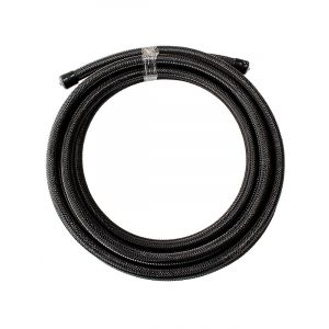 Aeroflow 100 Series Stainless Steel Braided Hose -10AN 6M Black