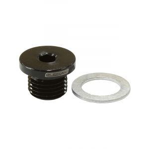 Aeroflow Metric Port Plug M12 X 1.25 Black