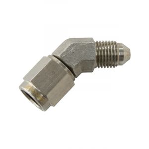 Aeroflow 45 Degree -4AN Female - Male Stainless Steel